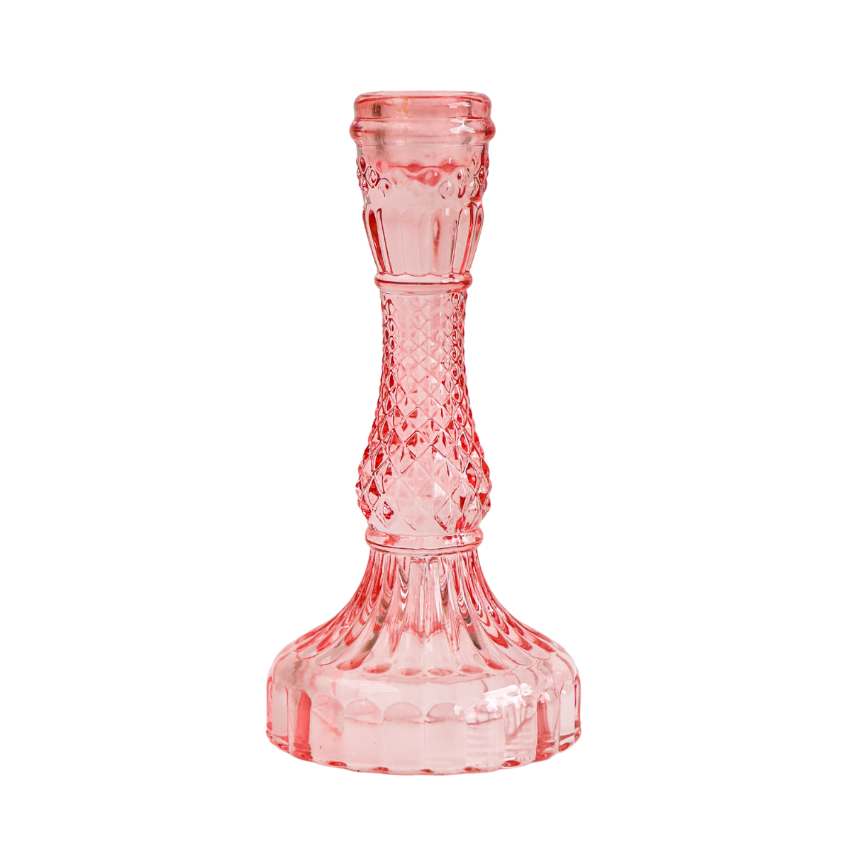 Kandelaar Noa Pink - Verpakt per 6 stuks