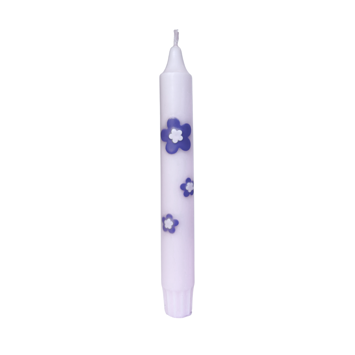 Diner Kaars Retro Flower Lilac - Set of 5
