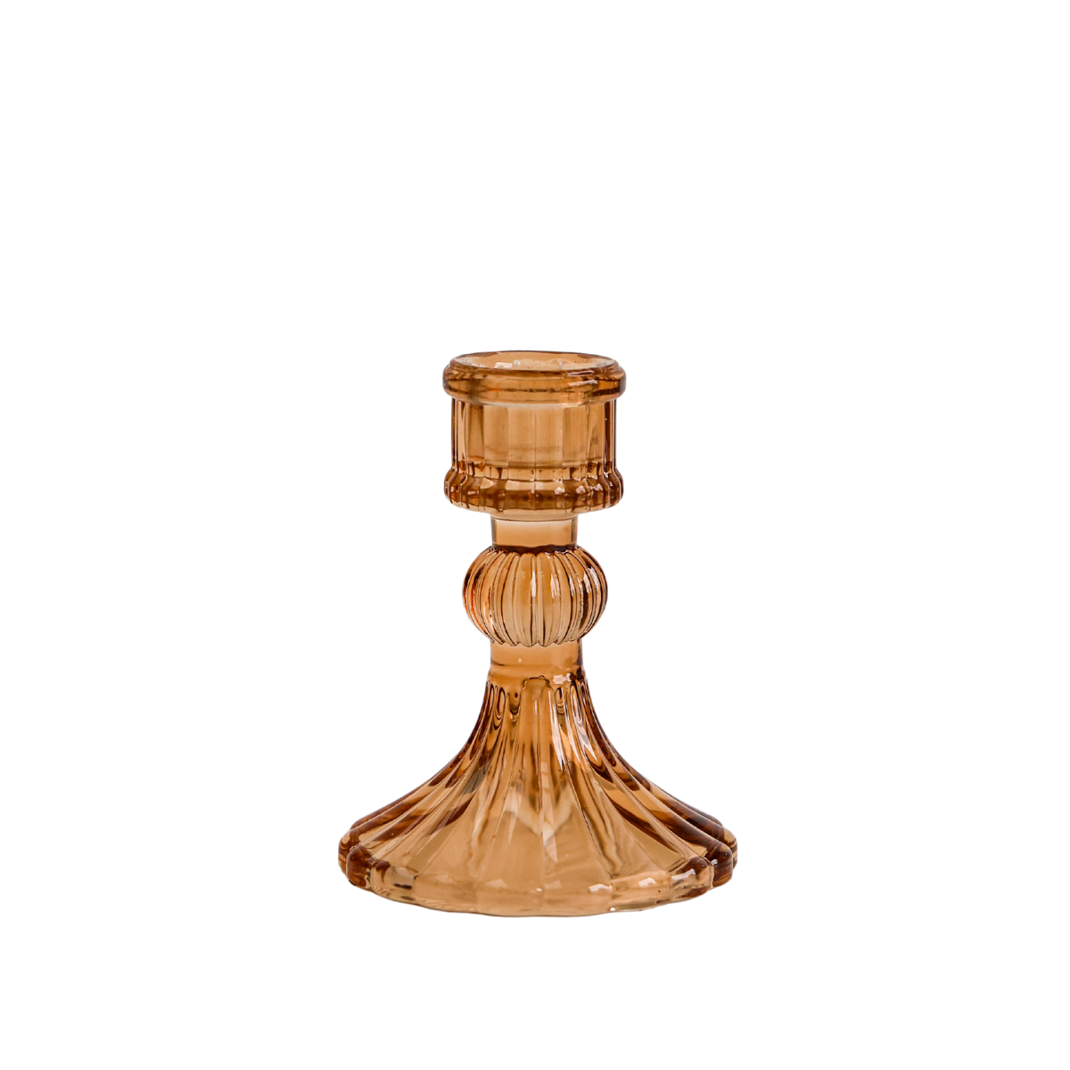 Kandelaar Belle Brown - Verpakt per 6 stuks