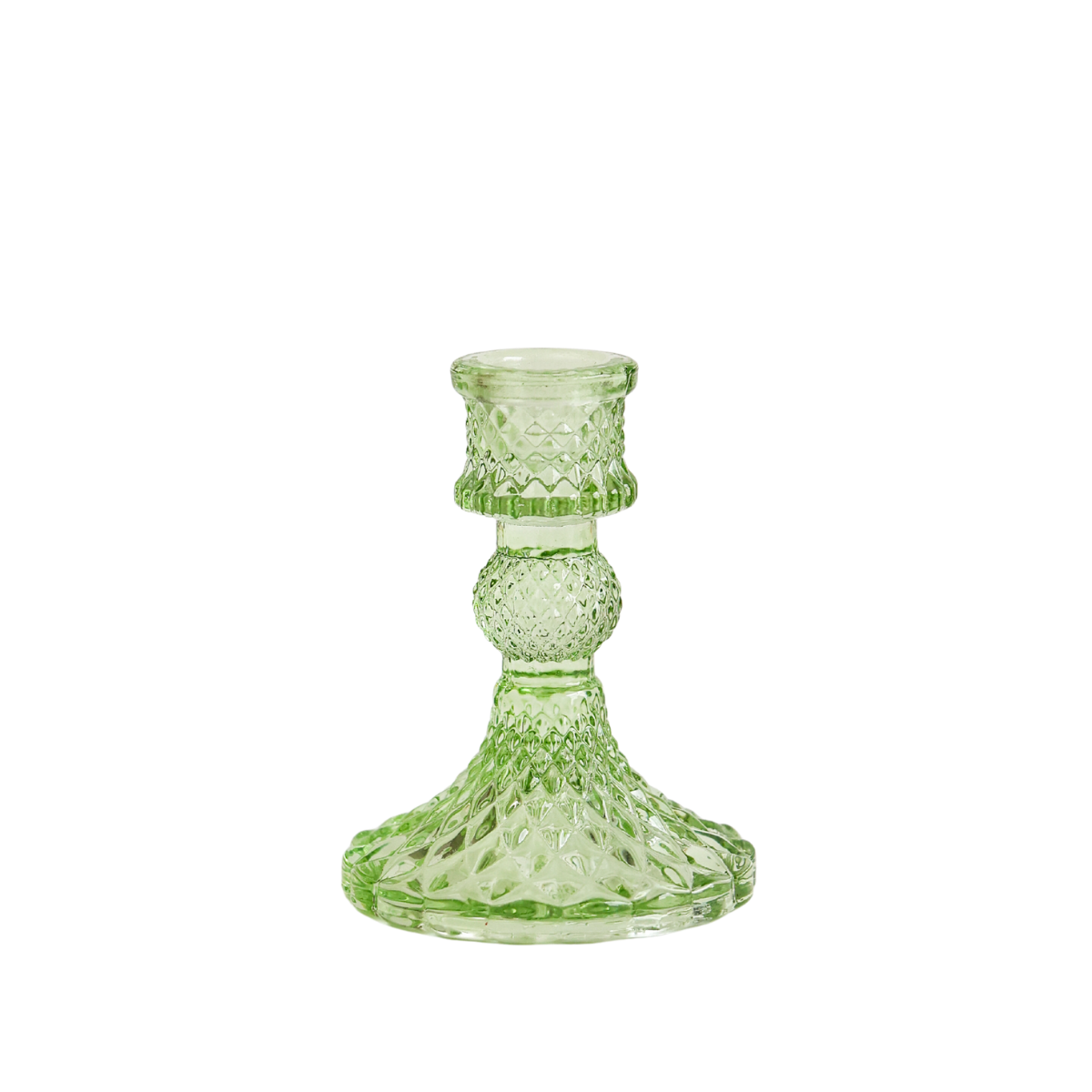 Kandelaar Belle Green - Verpakt per 6 stuks