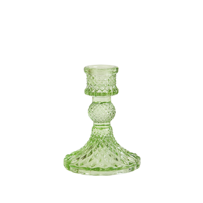 Candle Holder Belle Green - Pack of 6