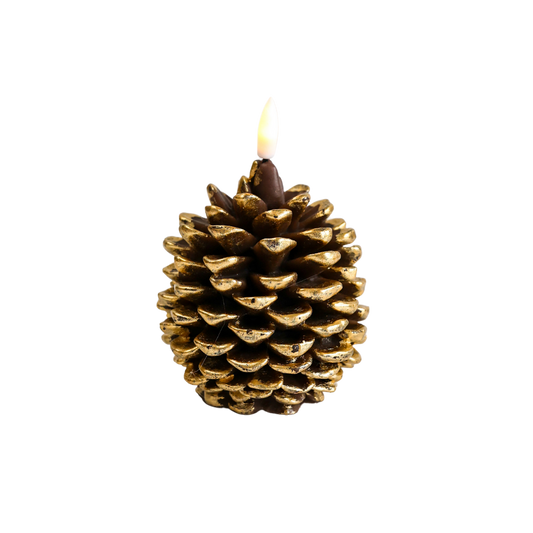 LED Wax Pine Candle - RC