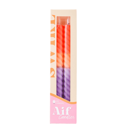 LED Swirl Candle Mystic RC - Set of 2
