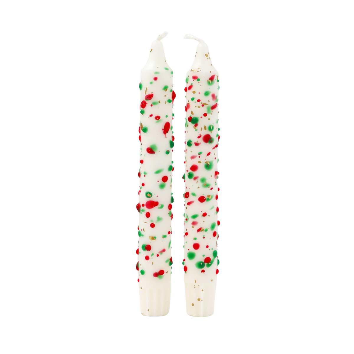Tischkerze XMAS Konfetti - Set von 5