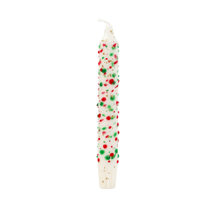 Diner Candle XMAS Confetti - Pack of 5