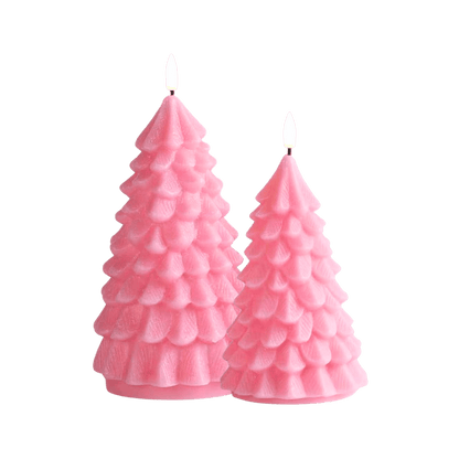 LED X-MAS Bold Pink - Set of 2