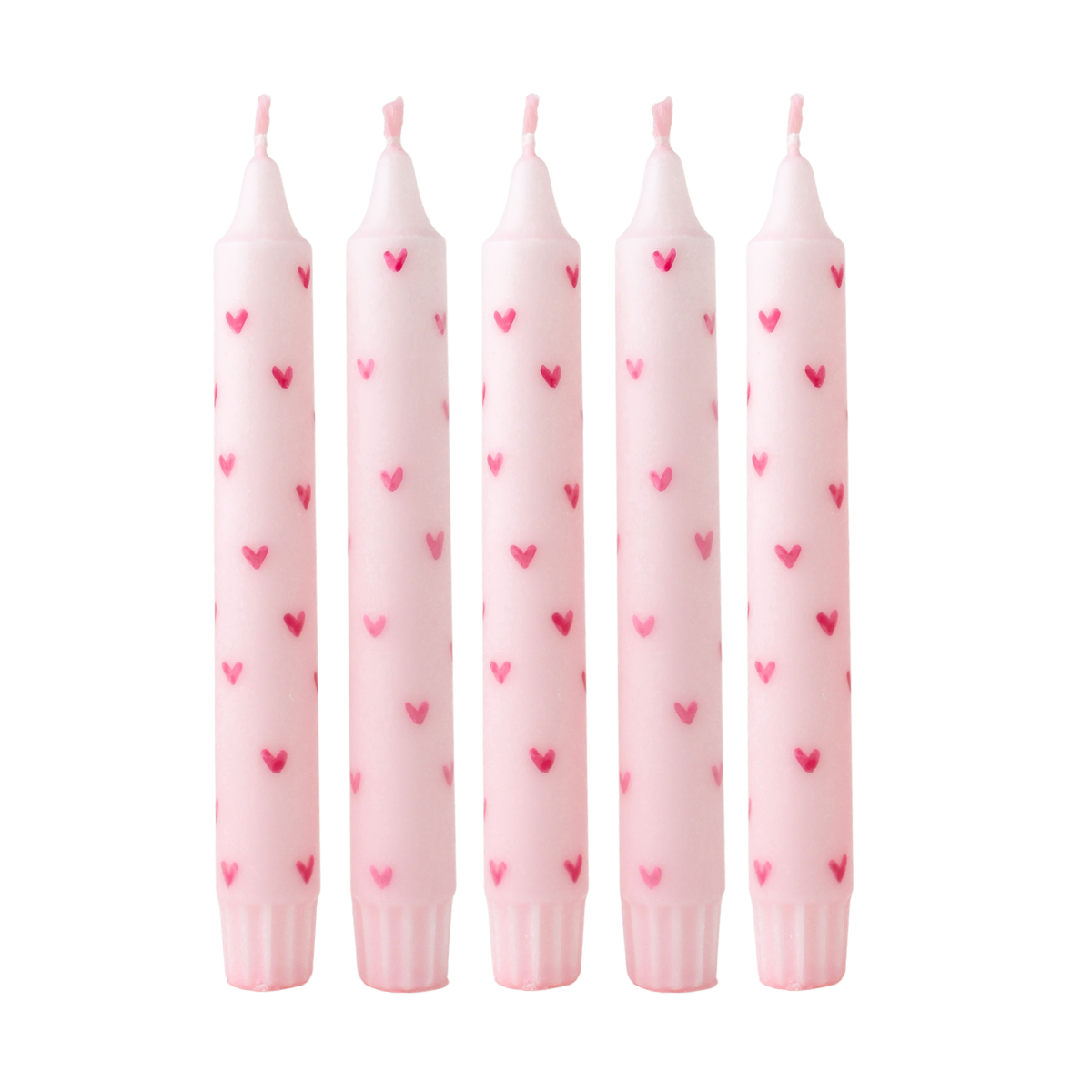 Diner Kaars Love Affair - Set van 5