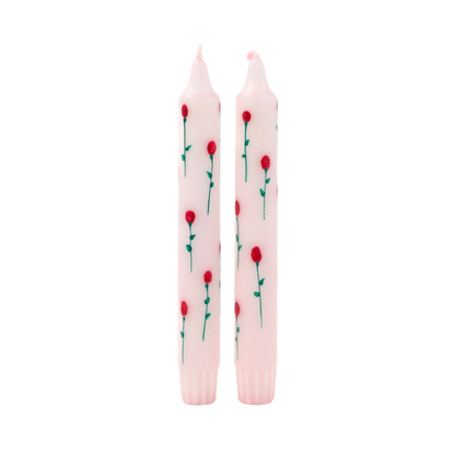 Diner Candle Rosy - Pack of 5