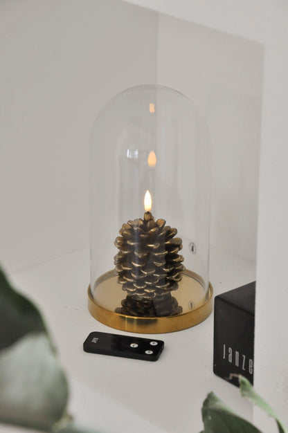 LED Wax Pine Candle - RC