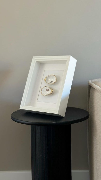 Oyster Frame White
